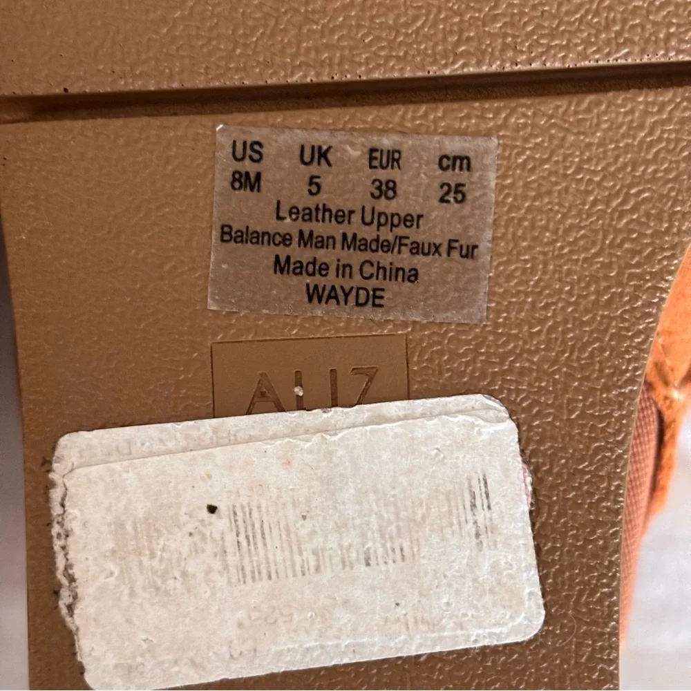 Naturalizer Golden Maple  Suede Slip-On Mules Sz 8 Like New - Picture 10 of 10